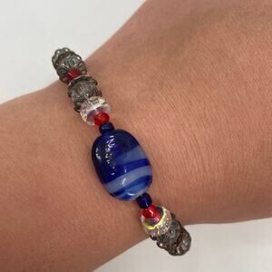 Handmade beaded bracelet